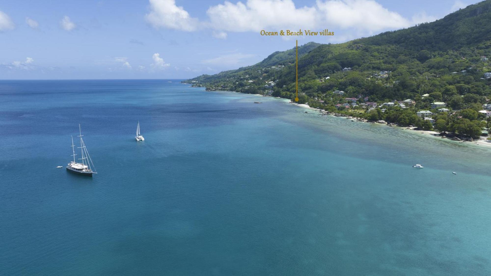 Beach View Villa - Beauvallon Villas Beau Vallon  Bagian luar foto