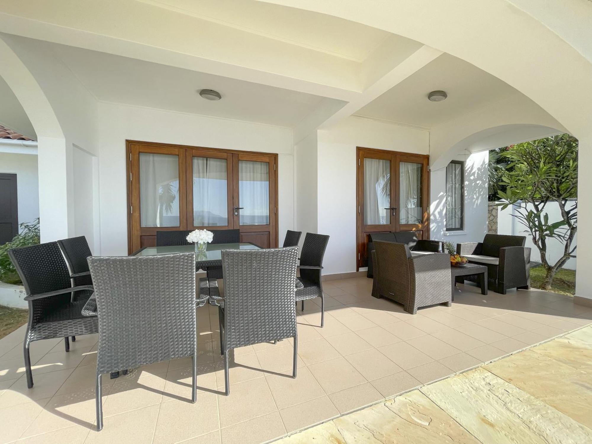 Beach View Villa - Beauvallon Villas Beau Vallon  Bagian luar foto